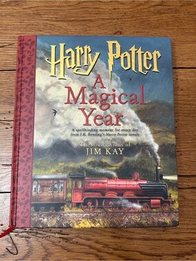 Scholastic Illustrated Harry Potter Art Book – Red & Green Accents